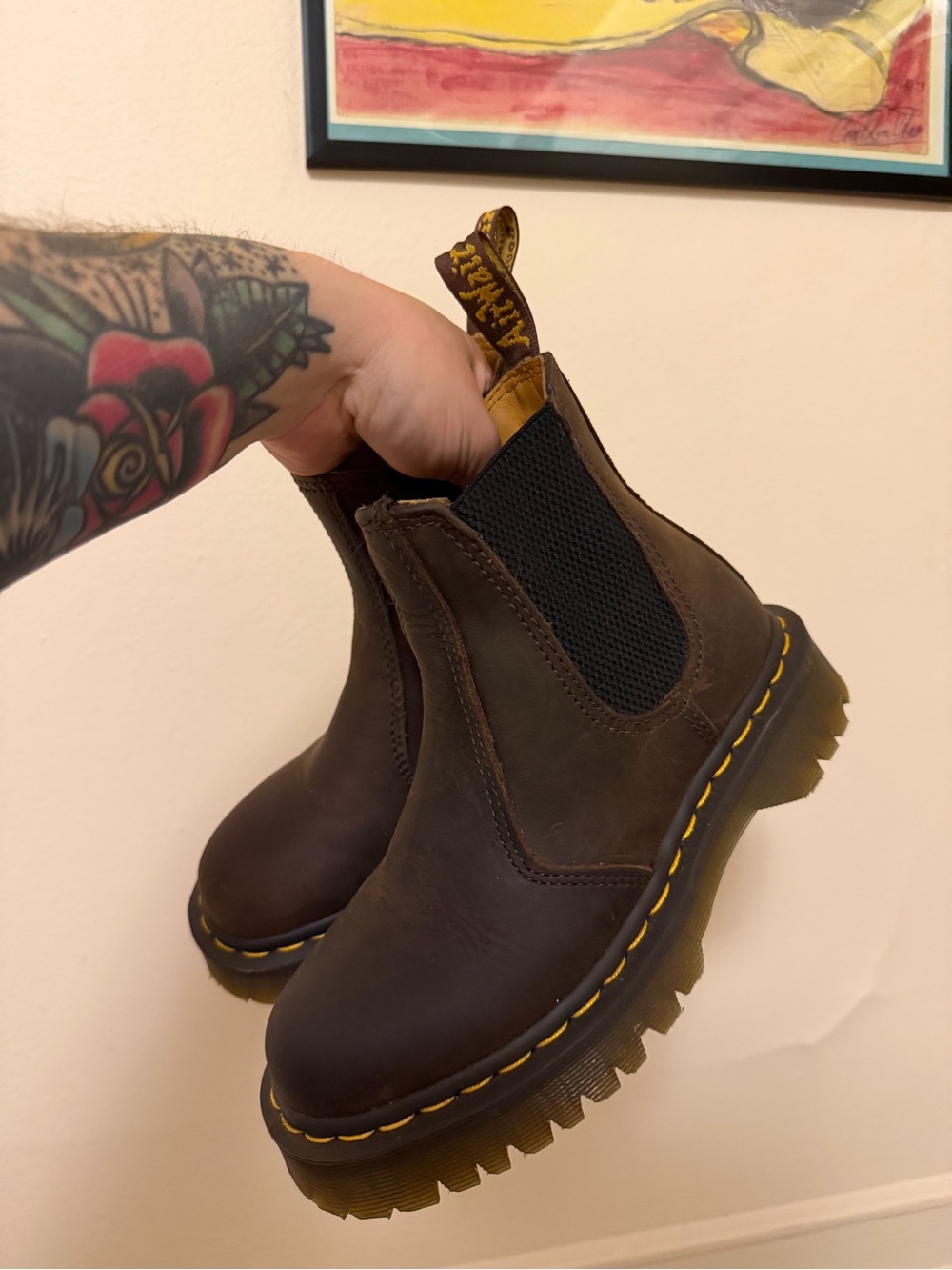 Dr. Martens 2976 leather Chelsea bex boot size 5